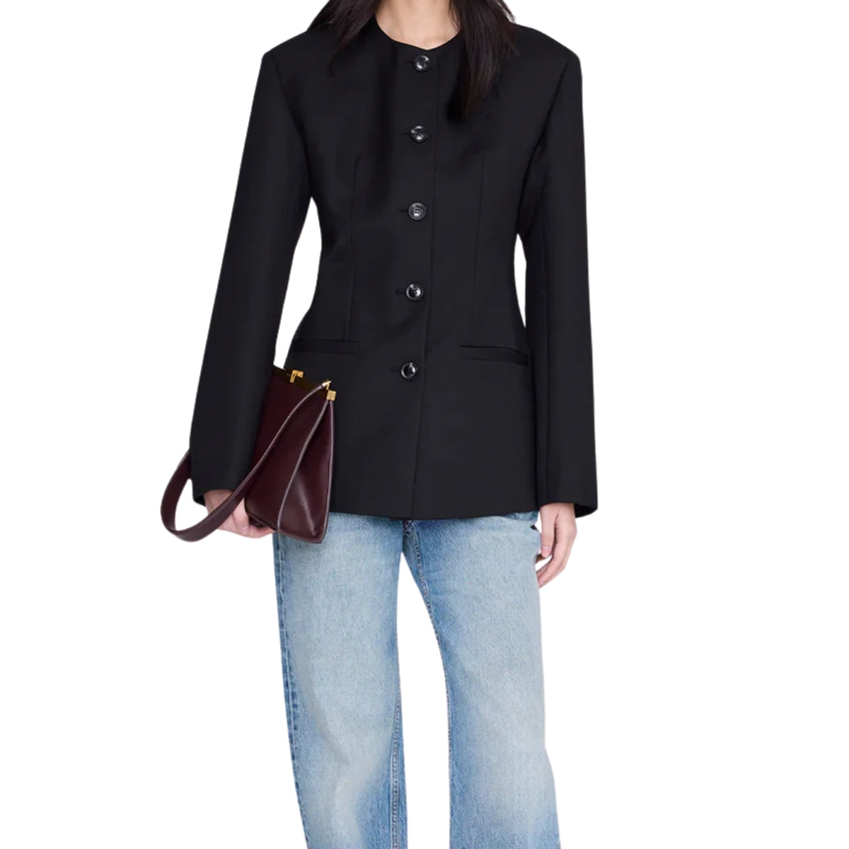 AB Smooth Leather Bag Fig
