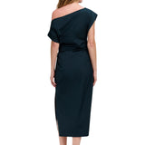 Nara Dress Carbon Blue