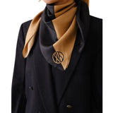 Dual Scarf Black/Cappuccino