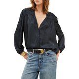 Cessia Loose-Fitting Shirt Blue