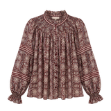 Denna Burgundy Shirt