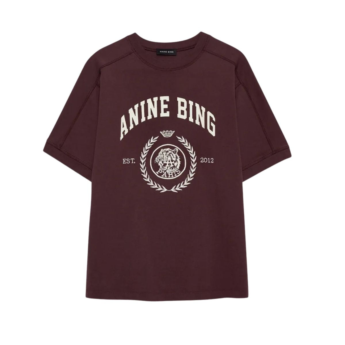 Cade Tee Collegiate Burgundy