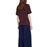 Cade Tee Collegiate Burgundy