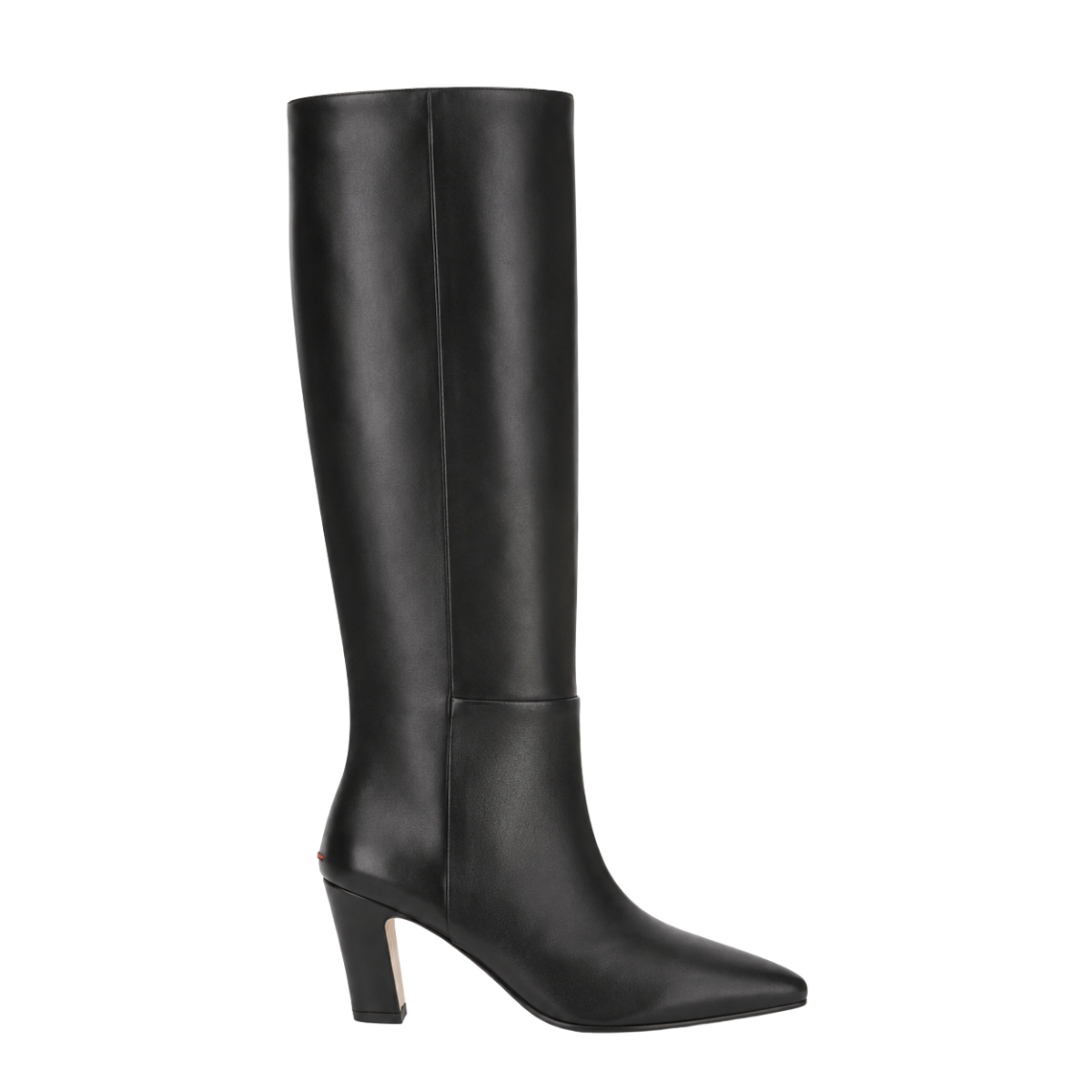 Silva Black Leather Knee High Boots
