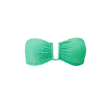 Prague Bikini Top Zigzag Green