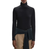 Black Turtleneck Long Sleeved T-Shirt