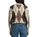 Round Neck Jumper Diamond Cream
