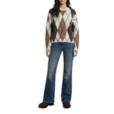 Round Neck Jumper Diamond Cream