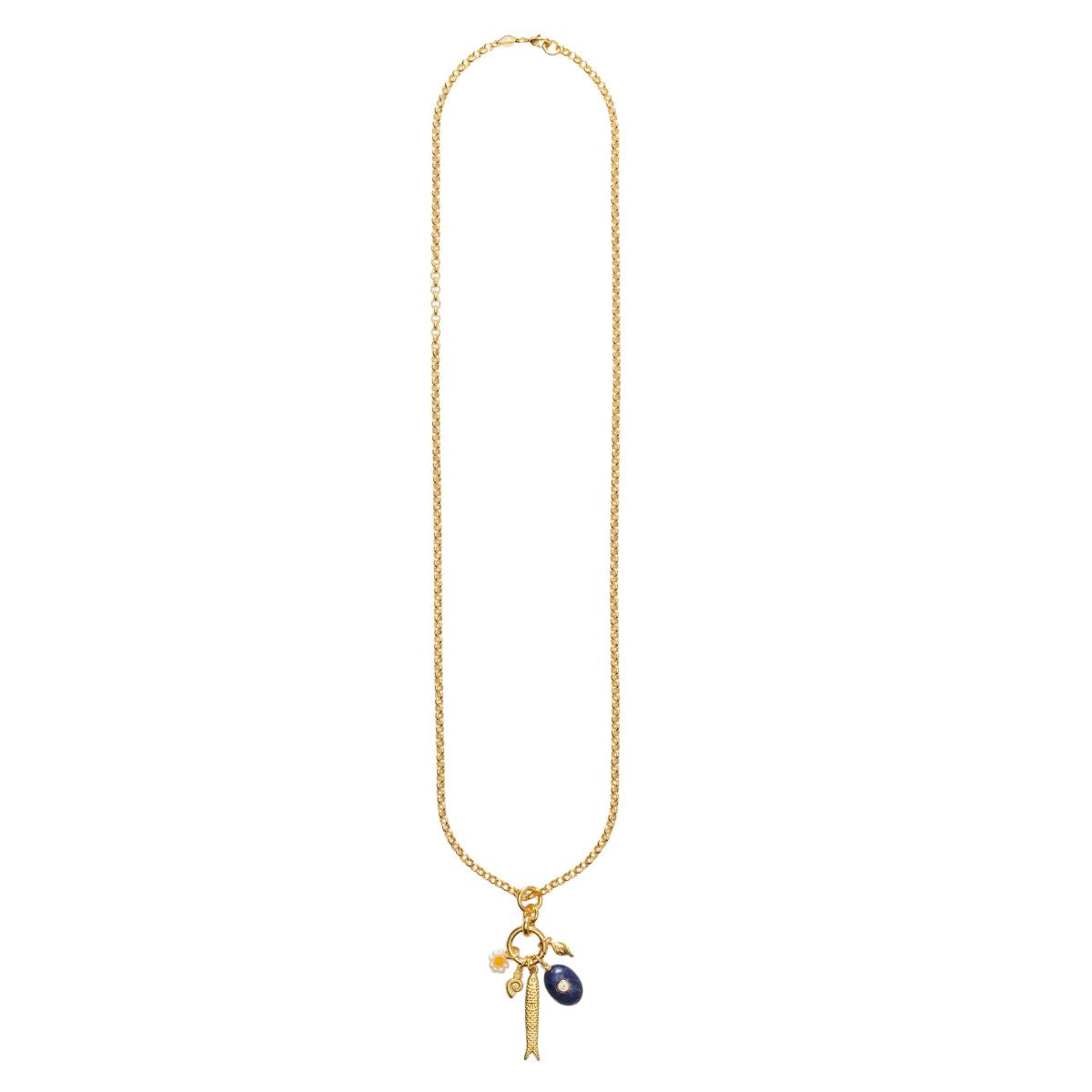 Swimclub Necklace  Gold