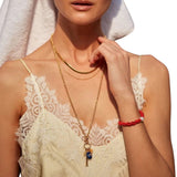 Swimclub Necklace  Gold