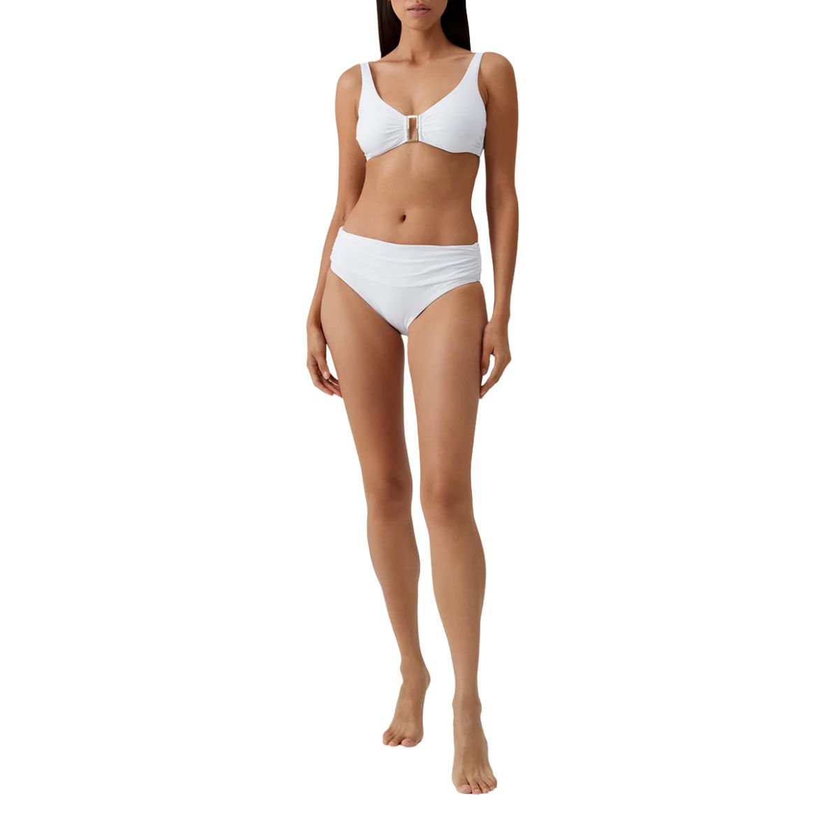 Bel Air Bikini Bottom White