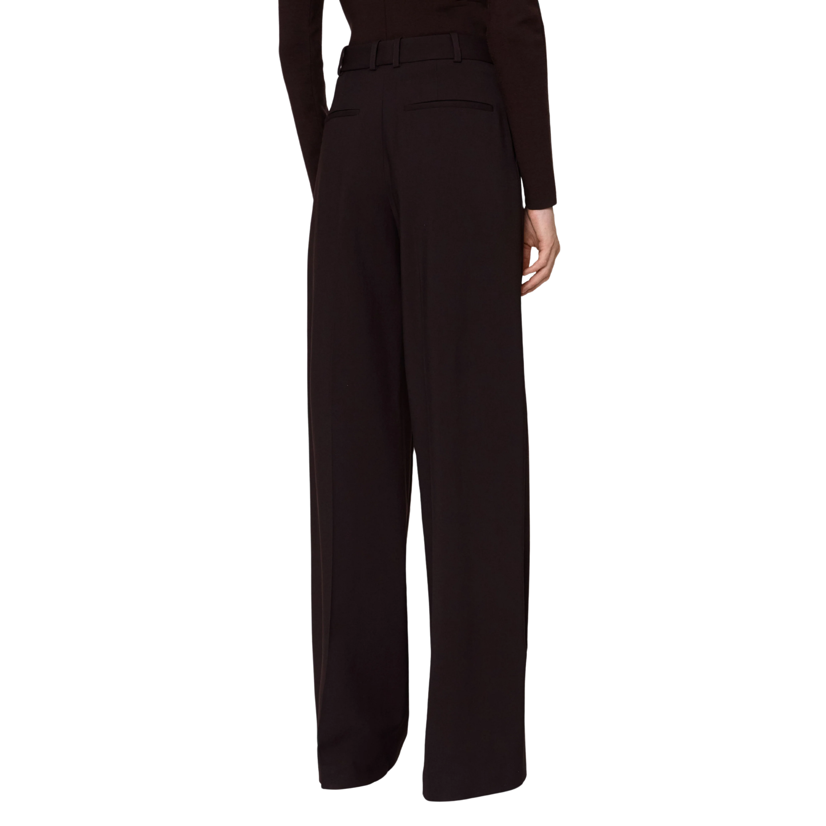 Hawley Espresso Virgin Wool Trousers