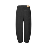 Loana Black Barrel Jeans