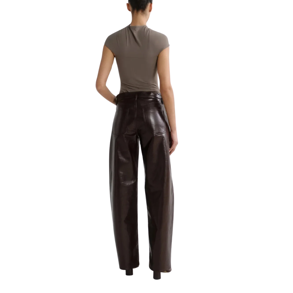 Arc 32 Recycled Leather Pants Madera