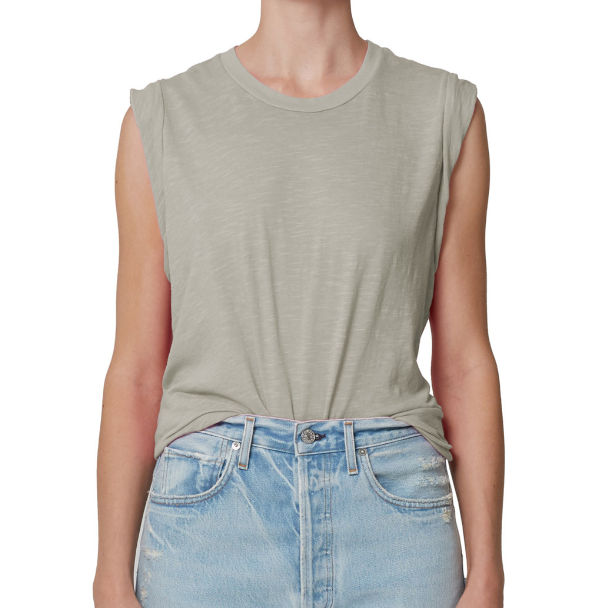 Kelsey Roll Sleeve Tee Andes