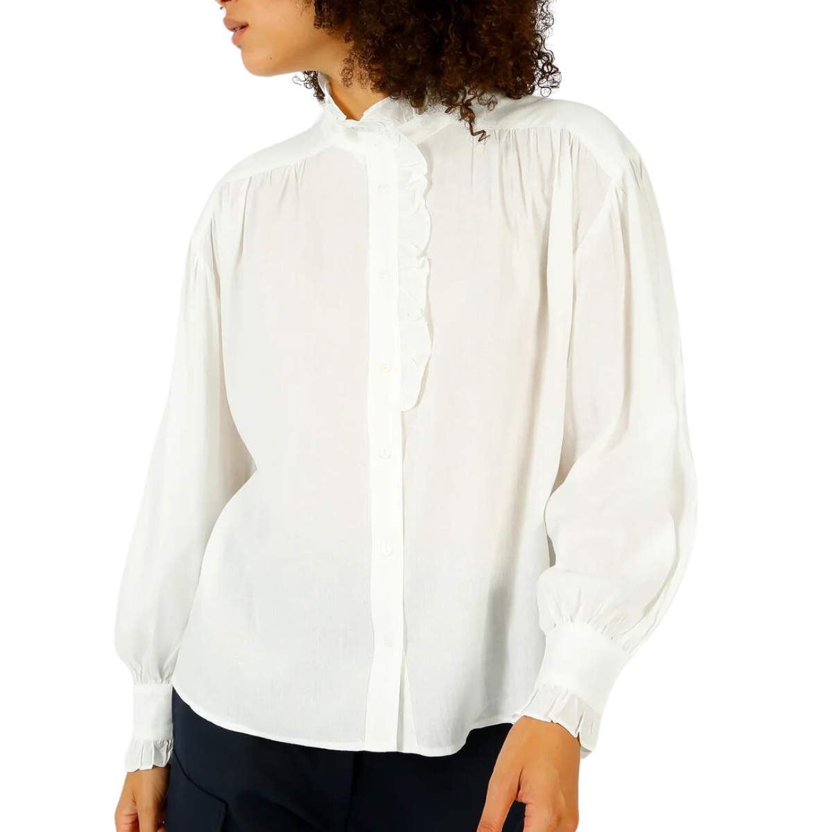 Lamour Blouse White