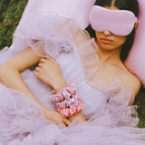 Large Scrunchies- Set of 3 Belleflower