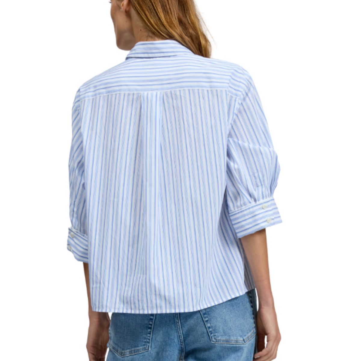 Lucia Blue Stripe Shirt