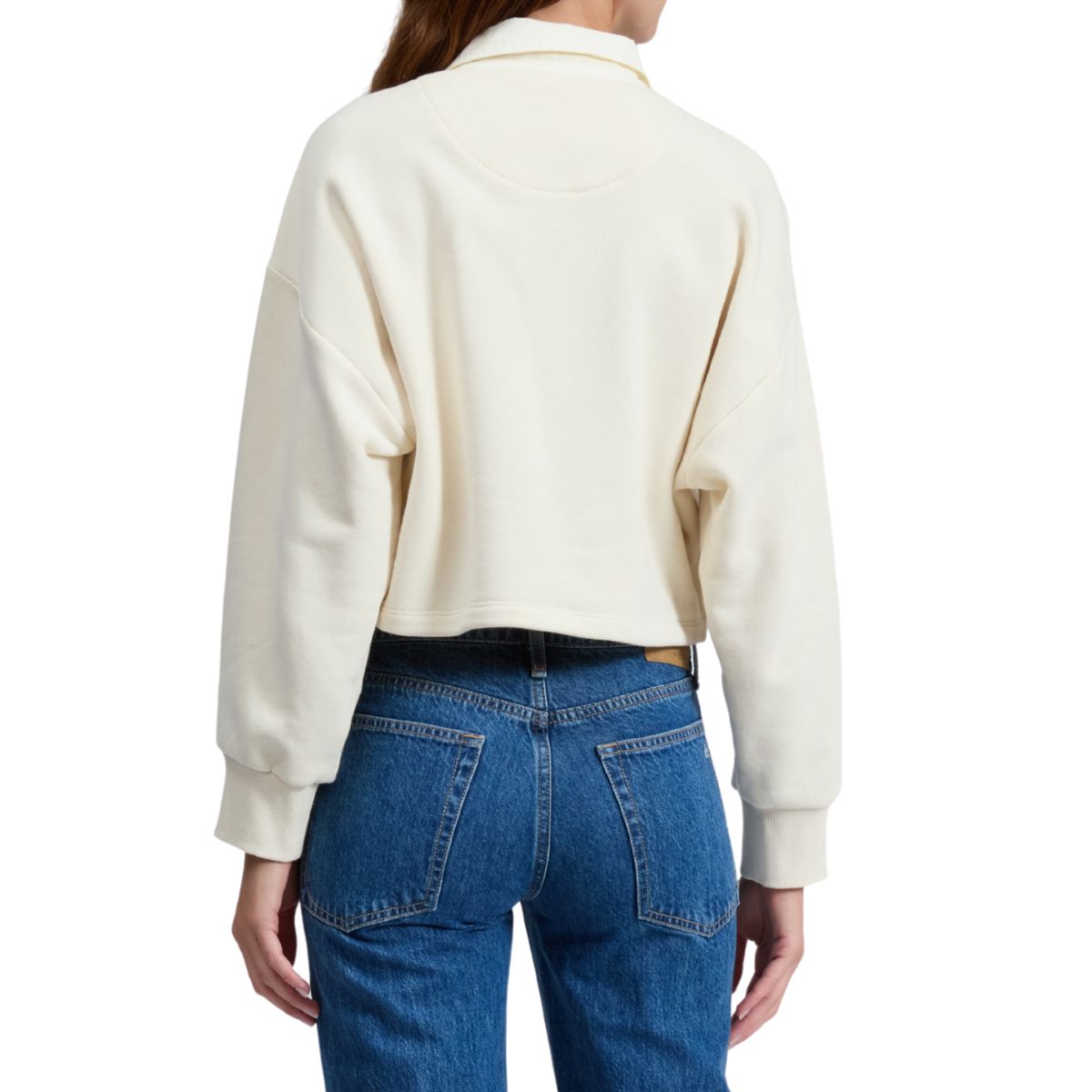 Vintage Terry Polo Sweatshirt Sand