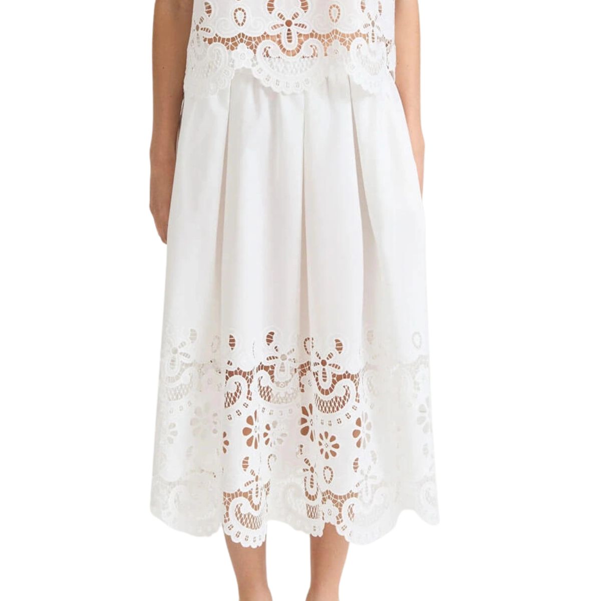 Jorah Skirt White
