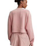 Tasmin Cropped Sweat Zephyr Mauve