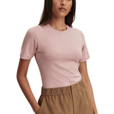 Regina Fitted Tee Zephyr Mauve