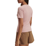 Regina Fitted Tee Zephyr Mauve