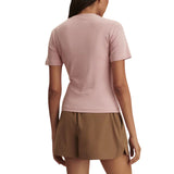 Regina Fitted Tee Zephyr Mauve