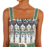 Manoela Belt Maxi Dress