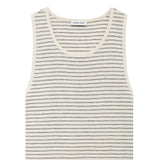 Juliann Tank Black Stripe