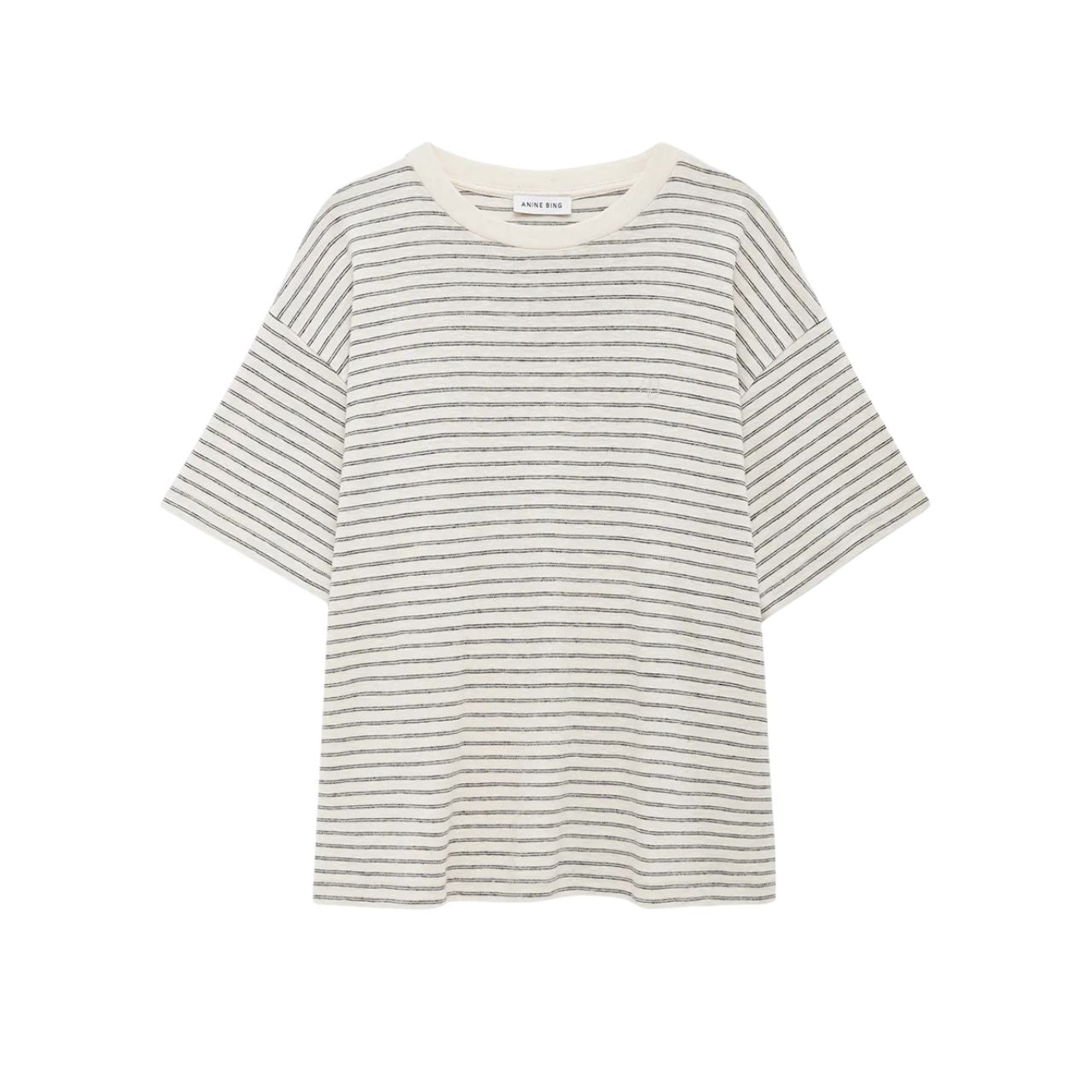 Cade Tee Black Stripe