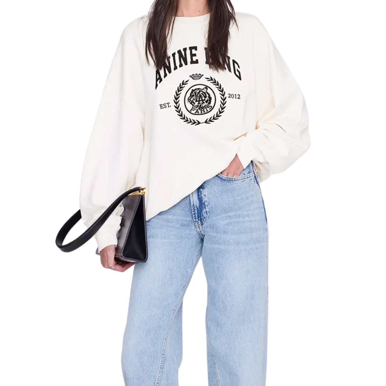 Miles Sweatshirt Collegiate Cream