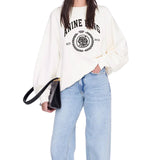 Miles Sweatshirt Collegiate Cream