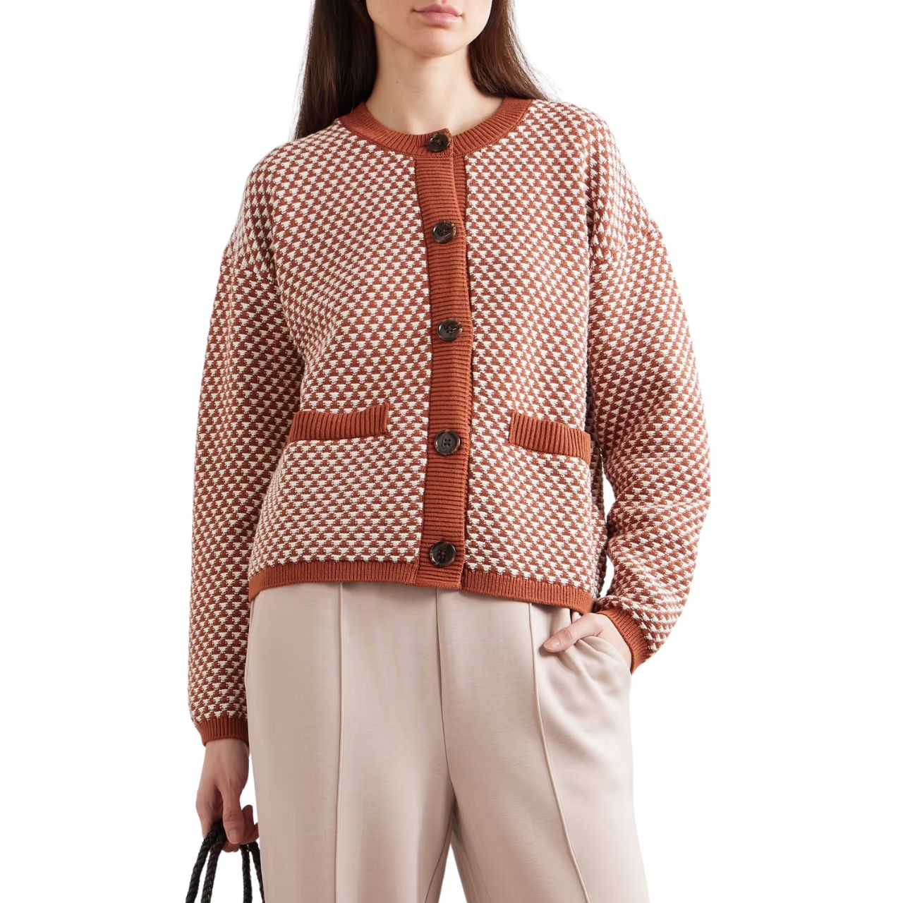 Elmwick Knit Jacket Maple