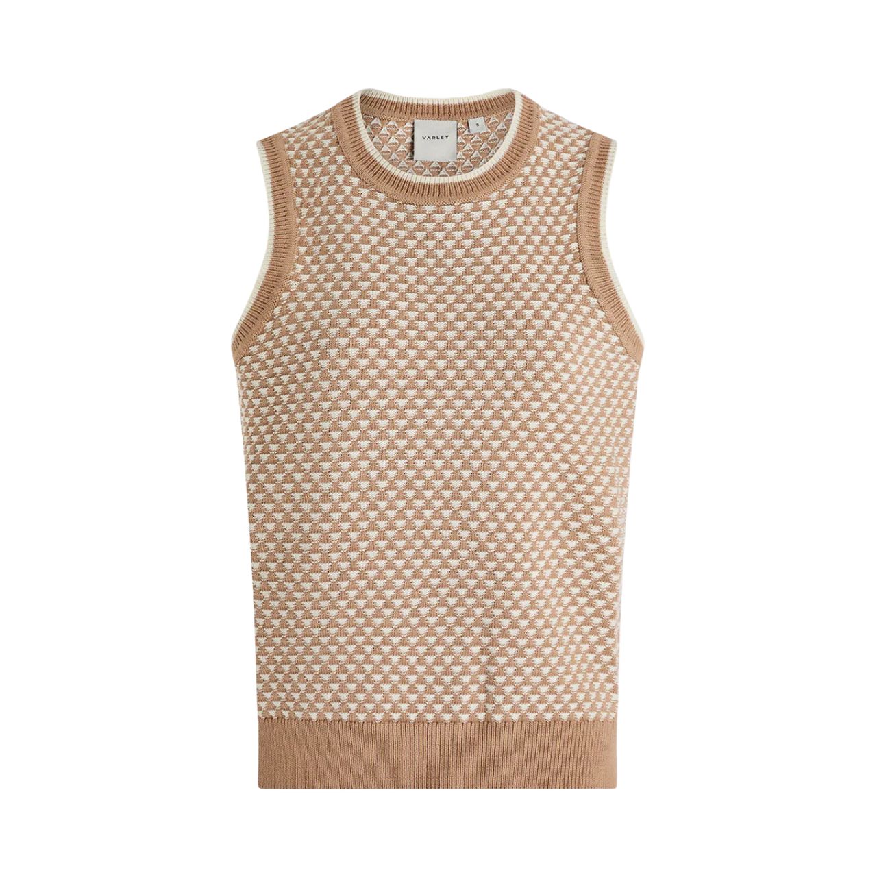 Jenson Stitch Knit Tank Taupe