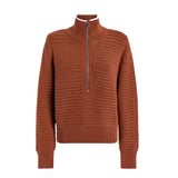 Morwenna Half Zip Maple