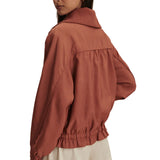 Lotta Blouson Jacket Maple