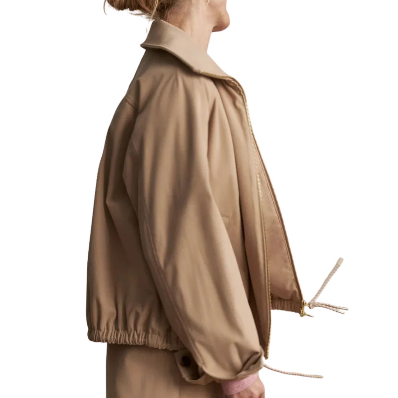 Nadina Blouson Jacket Taupe