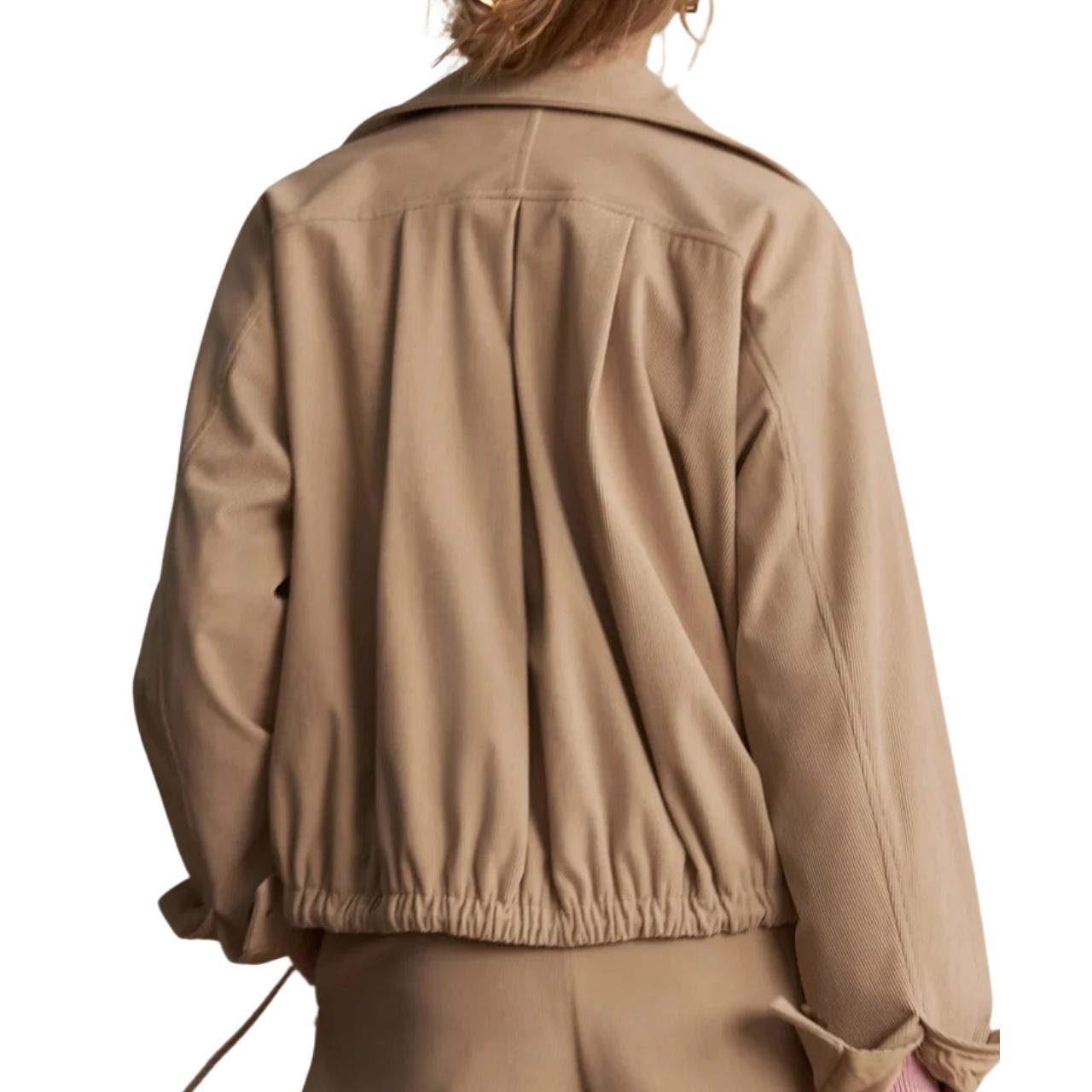 Nadina Blouson Jacket Taupe