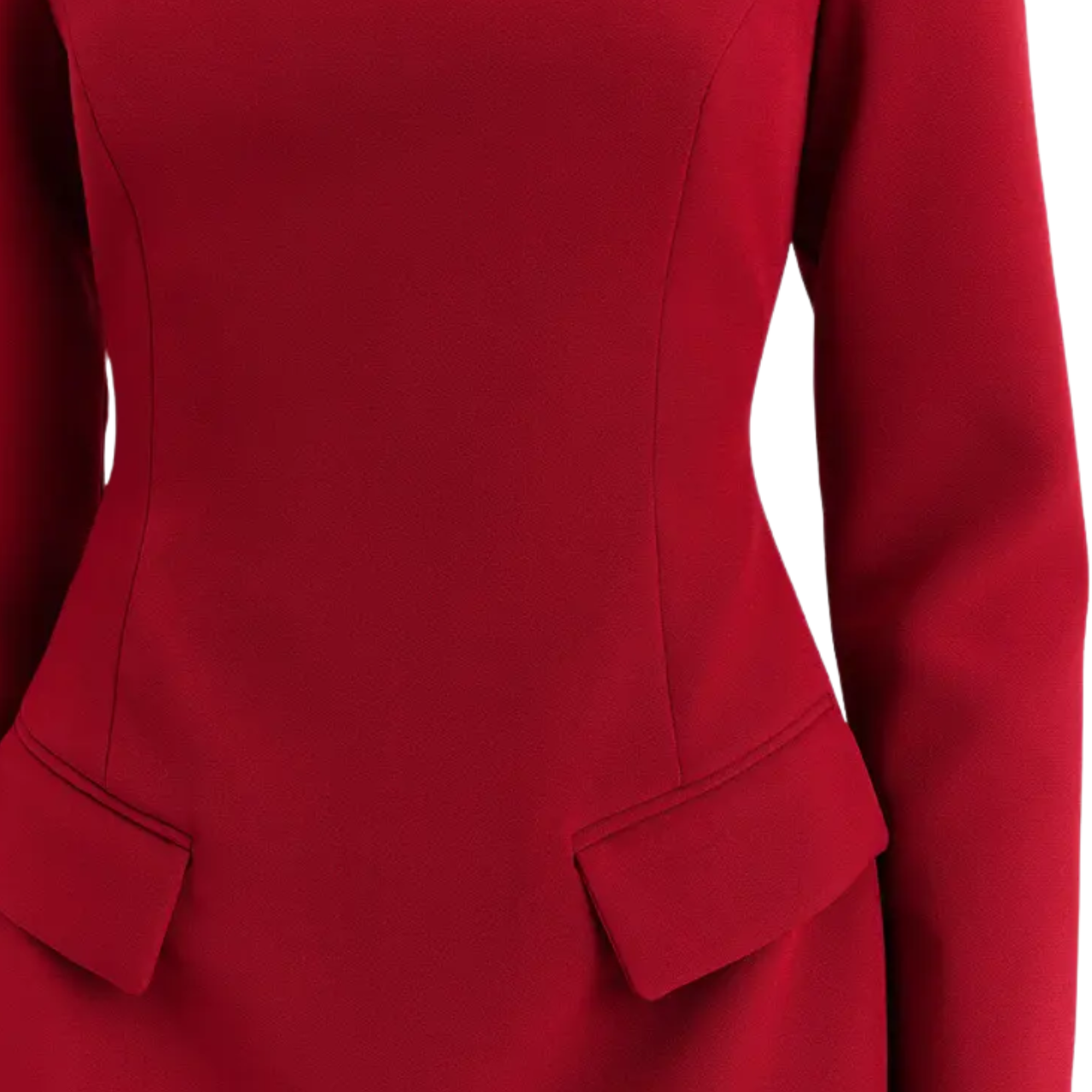 Leanna Mini Dress Deep Red