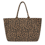 Leo Canvas Tote Leopard
