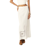 Lermaid Skirt White