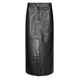 Letho Leather Maxi Skirt