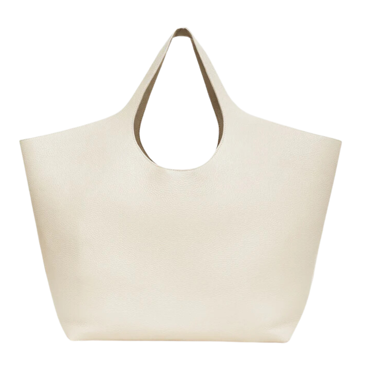 Lili Tote Bag Sand Pebbled