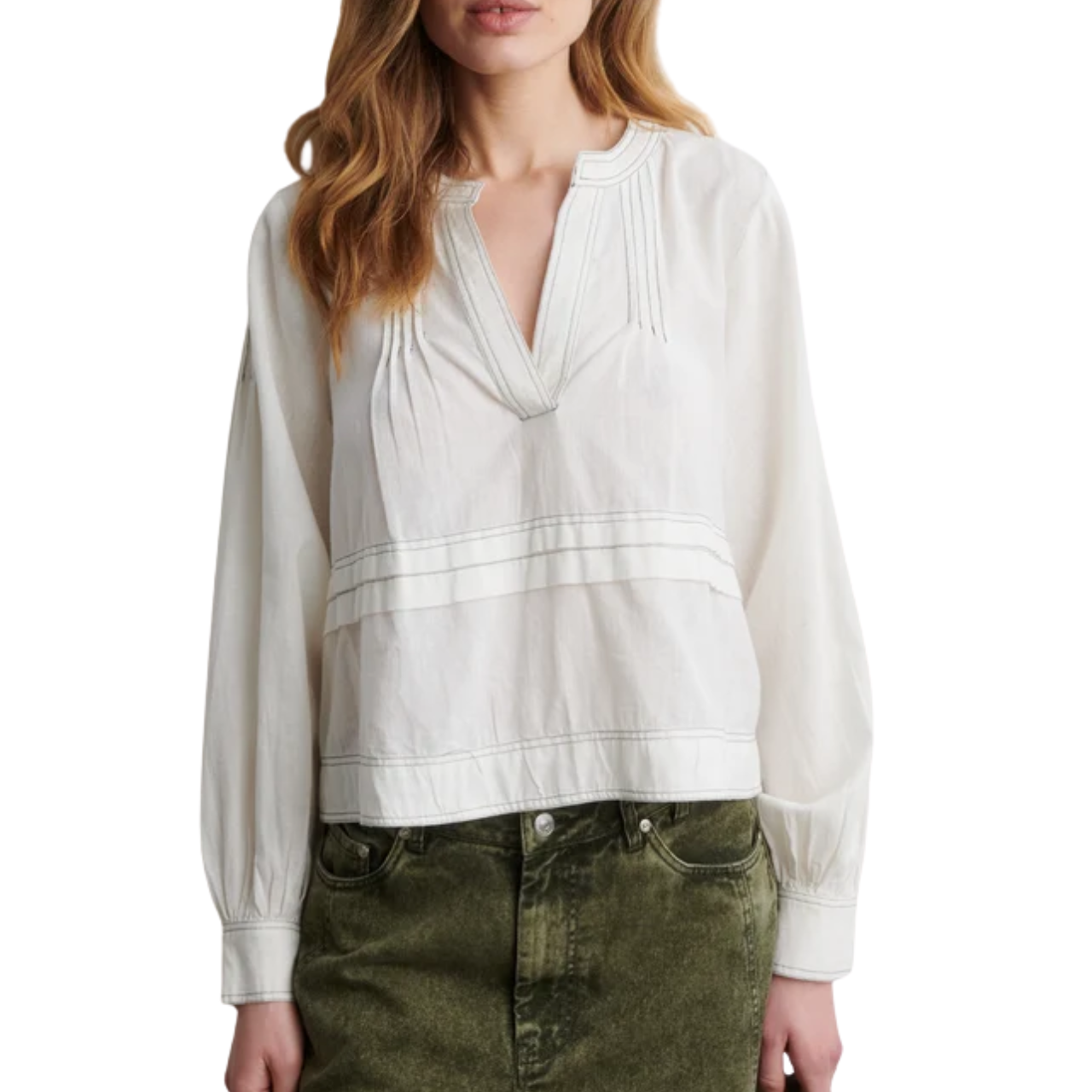 Livena Blouse Egret