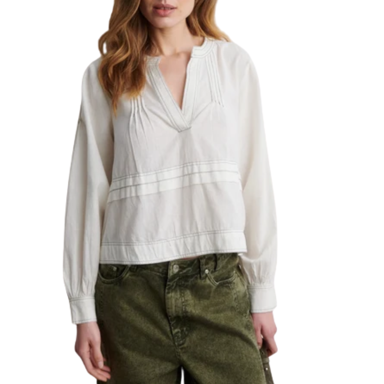 Livena Blouse Egret