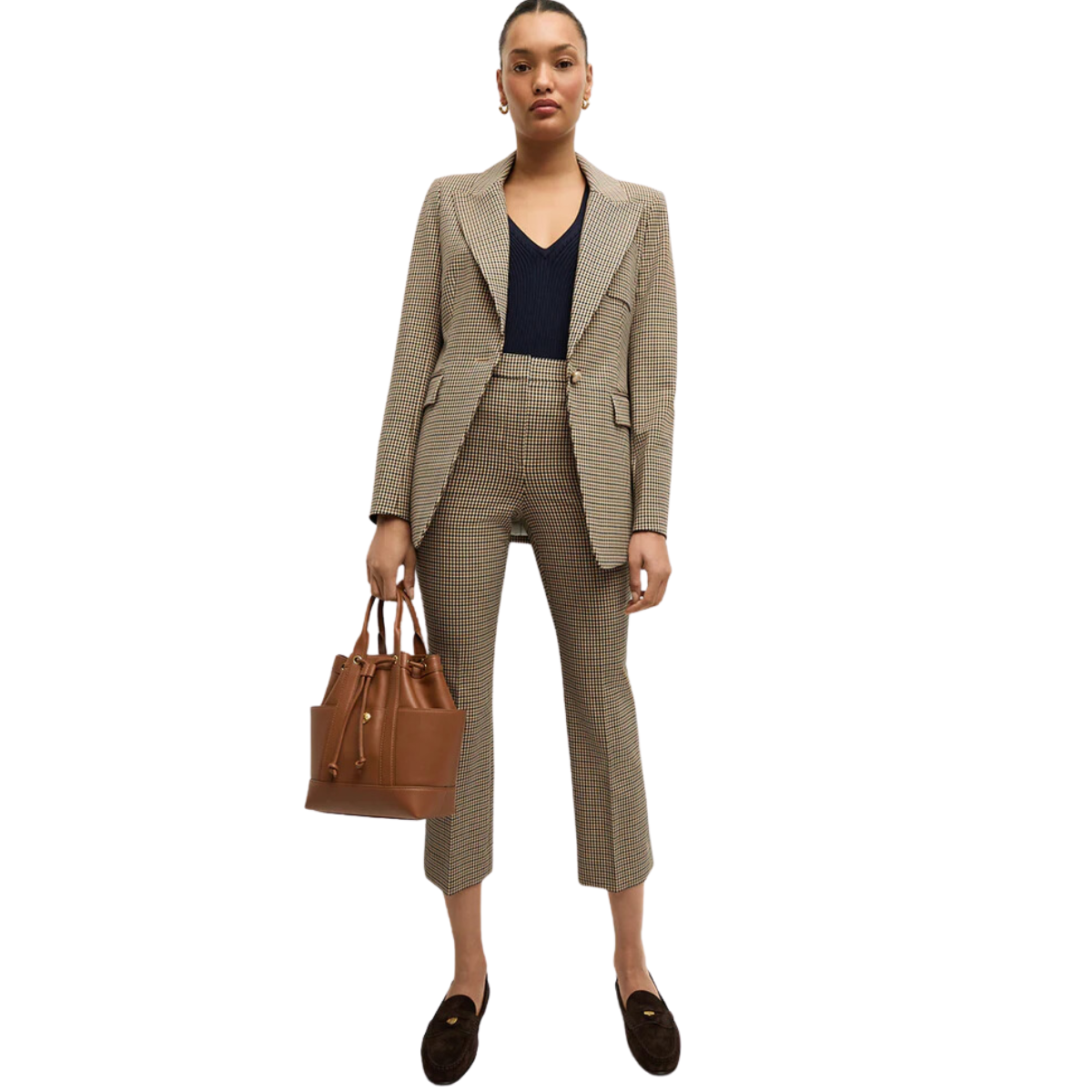 Livvy Dickey Jacket Sand Tweed