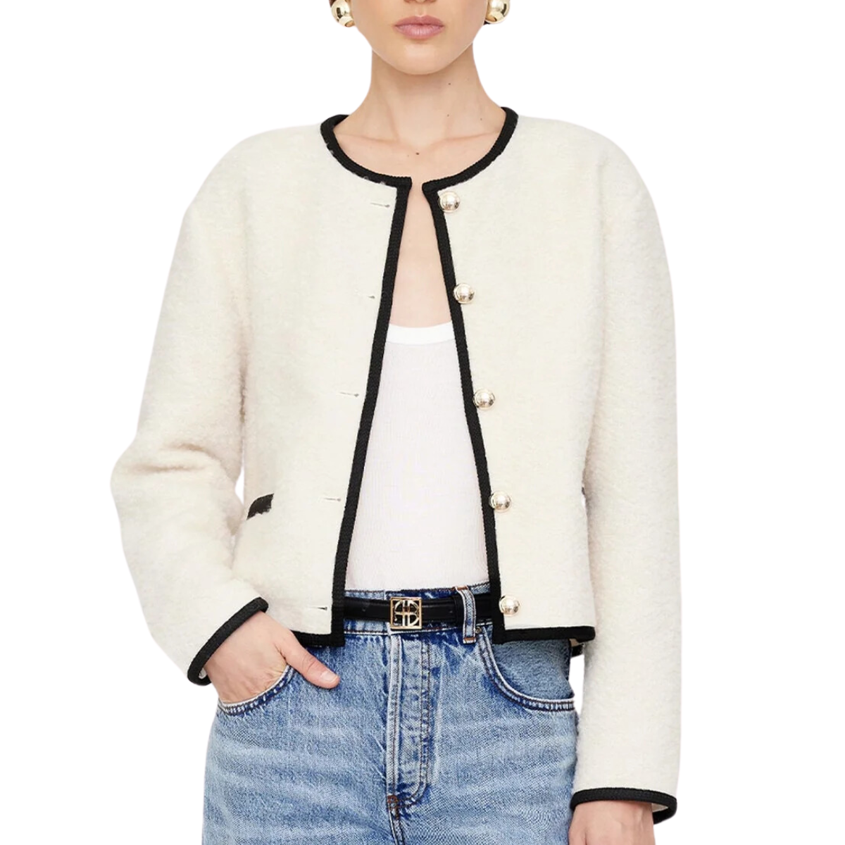 Logan Jacket Ivory