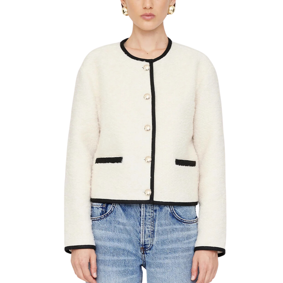 Logan Jacket Ivory