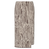Lois Jaquard Wrap Midi Skirt Moire